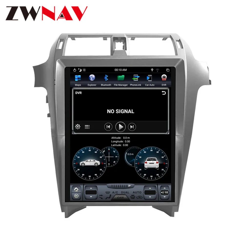 Flash Deal PX6 4GB RAM Tesla style Android 8.1 Car GPS Navigation For Lexus GX400 GX460 head unit multimedia radio tape recorder autostereo 3