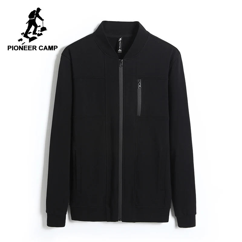 Пионерский лагерь мужской пиджак бренд-одежда куртки пальто мужчины наивысшего качества черная одноцветная ветровка верхняя одежда для
