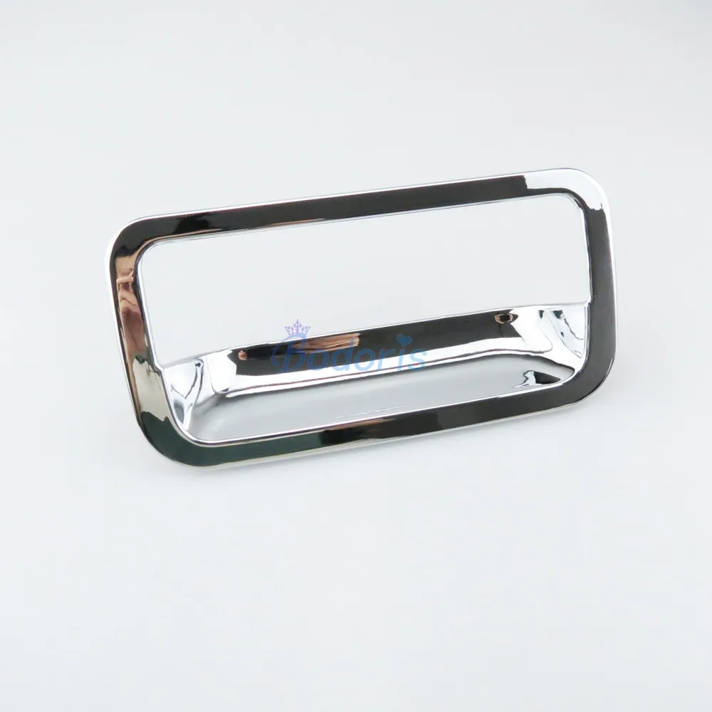 

Chrome Car Styling Rear Trunk Handle Bowl Insert Frame Panel Overlay 2011 2012 For Volkswagen VW Amarok Accessories
