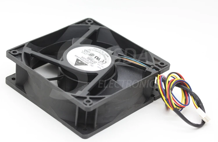 دلتا AFC1212DE D6168 12 سنتيمتر 120 ملليمتر 12038 حالة العاكس pwm dc 12 فولت 3.0A قوية cpu المبرد تبريد الكمبيوتر المشجعين