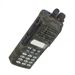 Камуфляж Полный Radio Service Parts Крышку Корпуса Дело Комплект для Motorola Радио GP338 Walkie Talkie