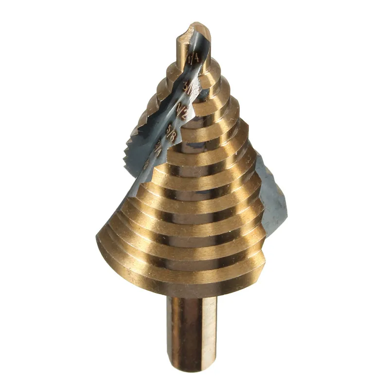 

Best Price 1/4 Inch-1-3/8 inch Step Warranty Power Drill Bit Cobalt M42 Reamer Lifetime Tools