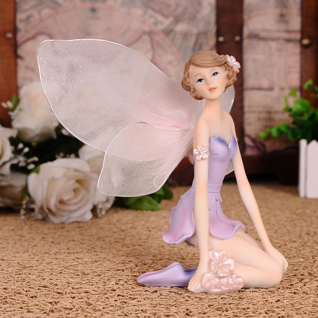 Mini figurine Angel with Flower