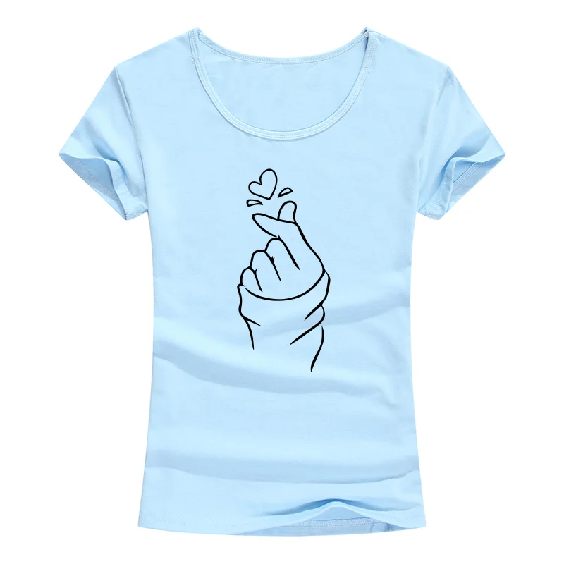 2017 Funny Heart Print T Shirt Women Summer Fashion Casual Short Sleeve Cotton T-Shirt Female Harajuku Lady Girl Tops 2017 Funny Heart Print T Shirt Women Summer Fashion Casual Short Sleeve Cotton T-Shirt Female Harajuku Lady Girl Tops