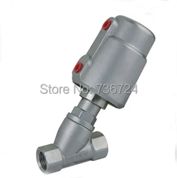 

1/2" angle seat valve stainless steel body S.S316