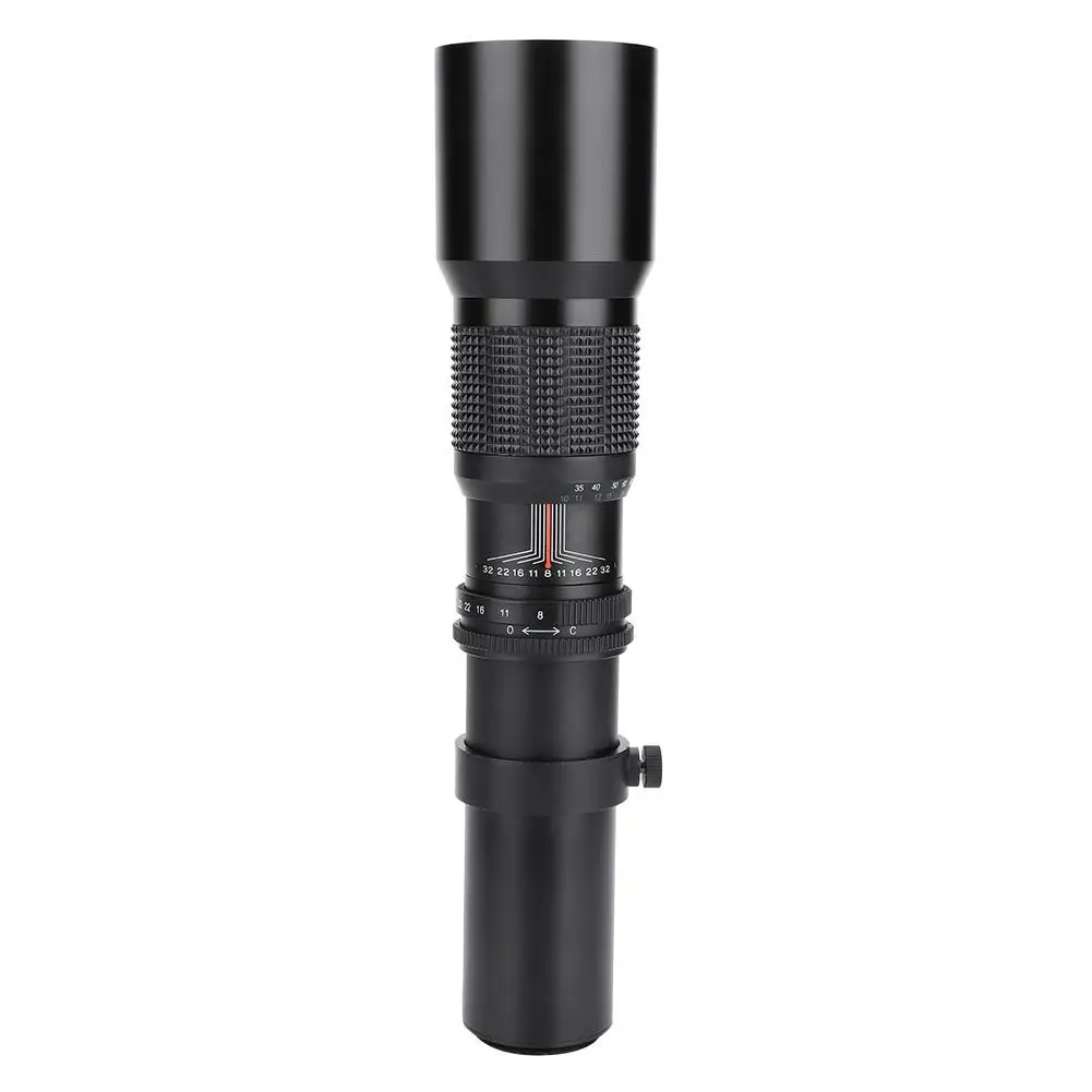500 мм F8-F32 ручной фиксированный фокус DSLR телеобъектив для Canon EF для Nikon F для Pentax PK для sony A/E крепление для цифровой зеркальной камеры объектив камеры