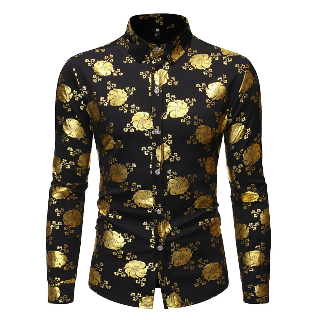 Autumn Winter Men's shirt Camisa Fashion Men shirt Long Sleeve Streetwear Casual Beach Loose Male Blouse Tops Camisa masculina