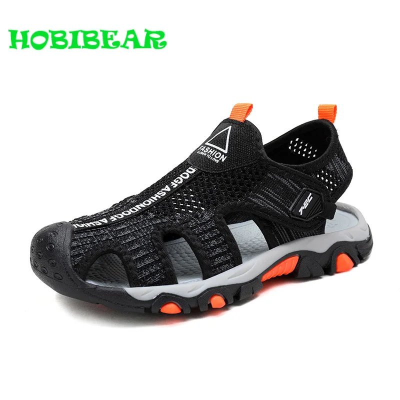 

Original Children Boy Sandals Hook & Loop Boys Sandals Summer Kids Shoes Children Flats Sneakers Mesh Kids Sandals Beach shoes