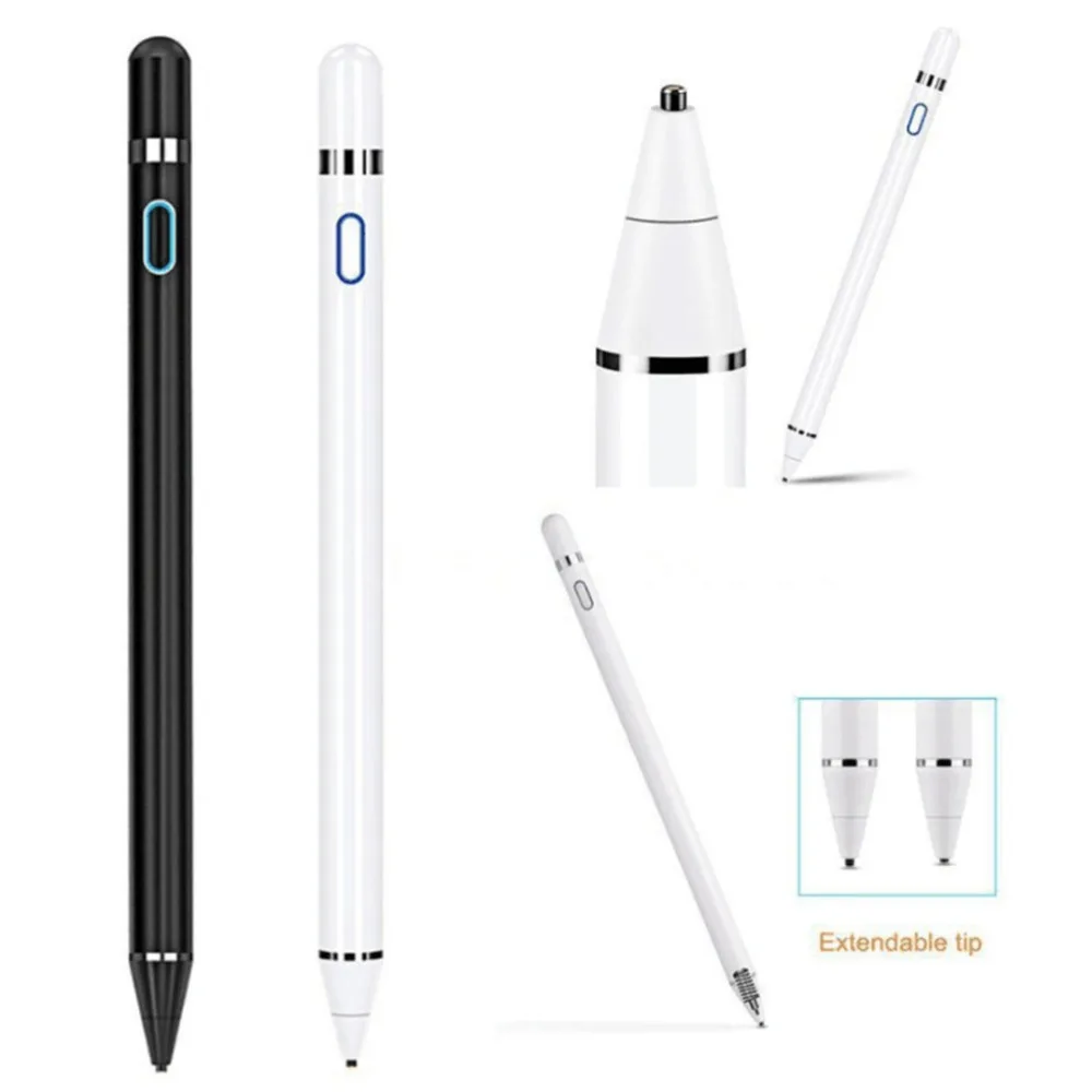 

Capacitive Tablet Pen Touch Screen Stylus Pencil Paint Micro USB Charging for iPhone For IOS Android Windows Tablet Universal