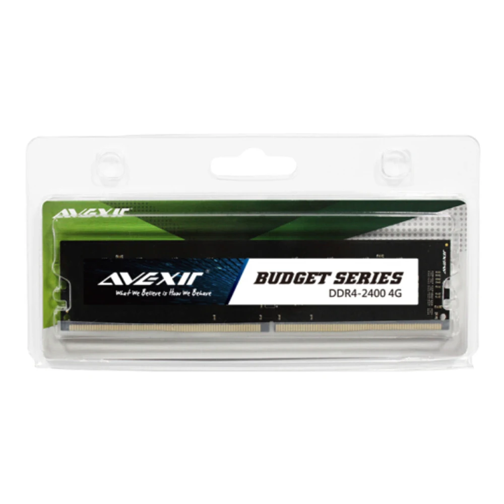 AVEXIR оперативная Память DDR4 4 ГБ/8 ГБ/16 ГБ настольная память 2133 МГц/2400 МГц напряжение памяти 1,2 в PC4-17000/PC4-19200 Гарантия 3 года одиночный модуль оперативной памяти