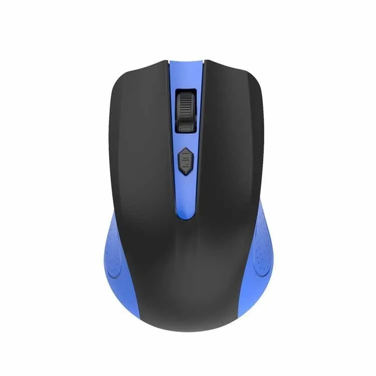 SeenDa 2.4GHz Wireless Mouse 4 Keys USB Receiver Pro Gamer Mice 1600 DPI Mice Optical Wireless Mouse For PC Laptop Desktop - Цвет: blue