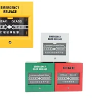 Аварийный механизмом открывания двери, Стекло перерыв сигнализации кнопка(красный/зеленый/белый/желтый) Подсоедините устройство к contror переключатель пожарной сигнализации