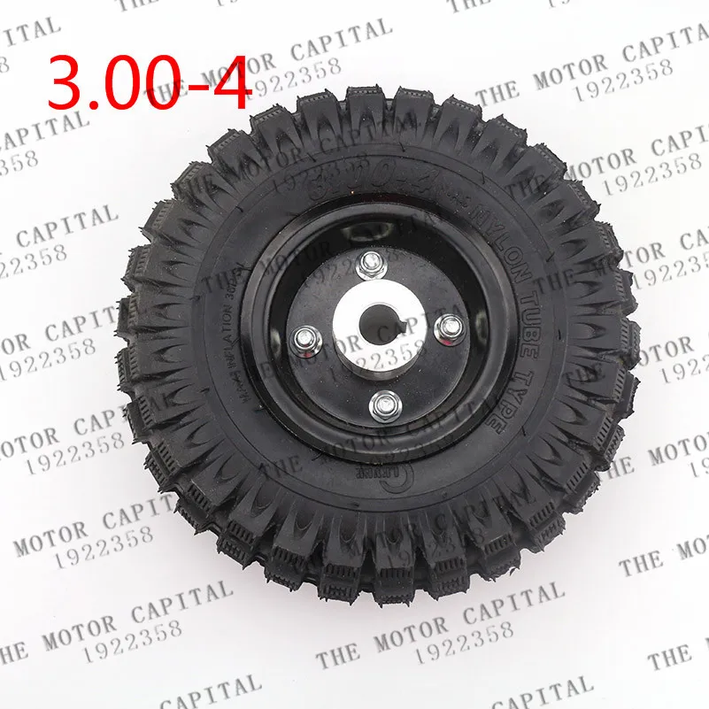 3.00-4 Electric Scooter out tire and inner tyre Alloy Rim hub Gas scooter bike motorcycle | Автомобили и мотоциклы