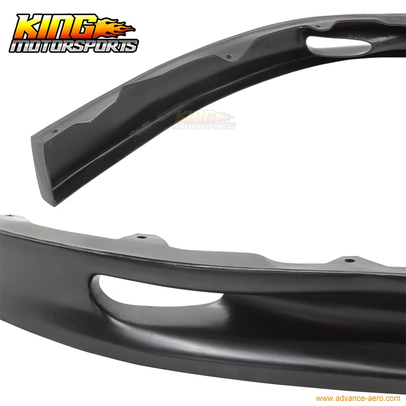 

Black Aero Style Polyurethane Front Bumper Lip kit Fit 93-98 Toyota Supra MK4