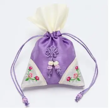 

20 pcs Free shipping 10 * 15 cm high-end handmade medallion gift packaging bag Wedding Decoration favors SouVenire Gift bags