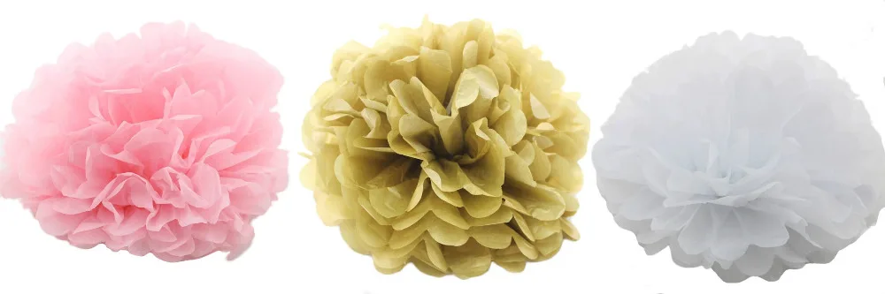 paper pom poms