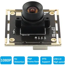 1080P Mini Webcam USB Hd No distortion High speed 30fps/60fps/120fps Android Linux Windows UVC CCTV USB CMOS Camera Module Board