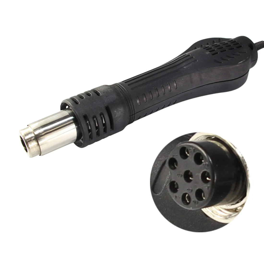

Hot Air Hair Dryer Soldering Hairdryer Gun Handle For 858D 8586 8858 852 878 952 853 Solder Repair Station Desoldering Tool
