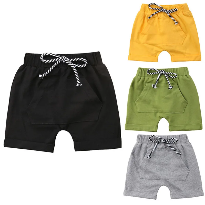 

Toddler Infant Kids Baby Boy Girl Casual Shorts Drawstring Pants Harem Loose Jogger Trouser Shorts