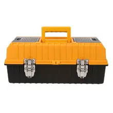 1" Большой Пластик Tool Box 3 Слои хранения оборудования Toolbox домашний многофункциональный автомобиль ремонт контейнер сл