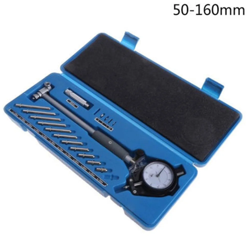 

50-160MM 0.01mm Dial Bore Gauge Indicator Diameter Indicators Precision Engine Cylinder Measuring Test Kit Tool Gauging Tools