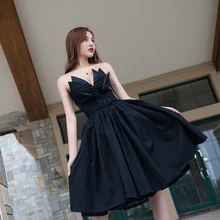 Винтажное черное сексуальное большое свободное платье с открытыми плечами элегантное обтягивающее женское летнее платье с низкой талией