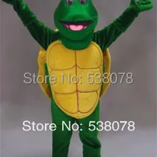 Зеленый черепаха Маскоты костюм для взрослых школьная производительность карнавал тема Маскоты te снаряжение карнавальные костюмы sw919