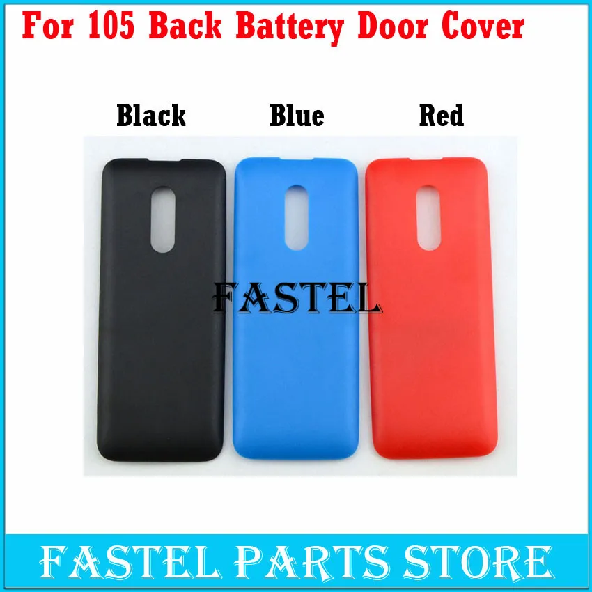 

For Nokia 105 BLACK/RED/BLUE High Quality New Mobile Phone Housing Back Battery door Cover Case Tracking