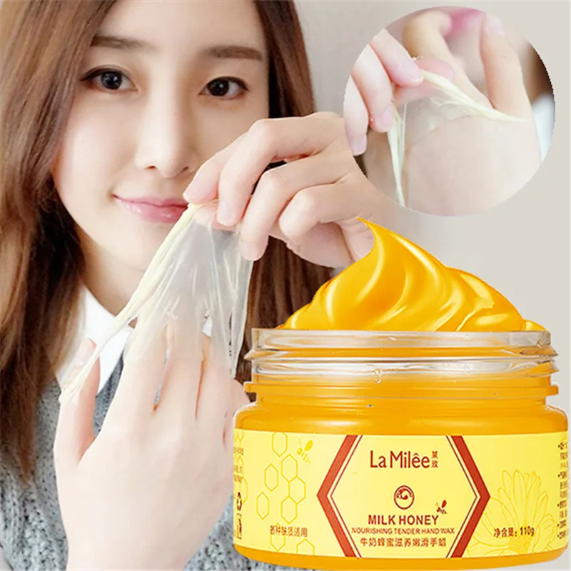 

Milk Honey Hand Mask Hand Care Moisturizing Whitening Skin Care Hydrating Remove Dead Skin Hand Care 110g