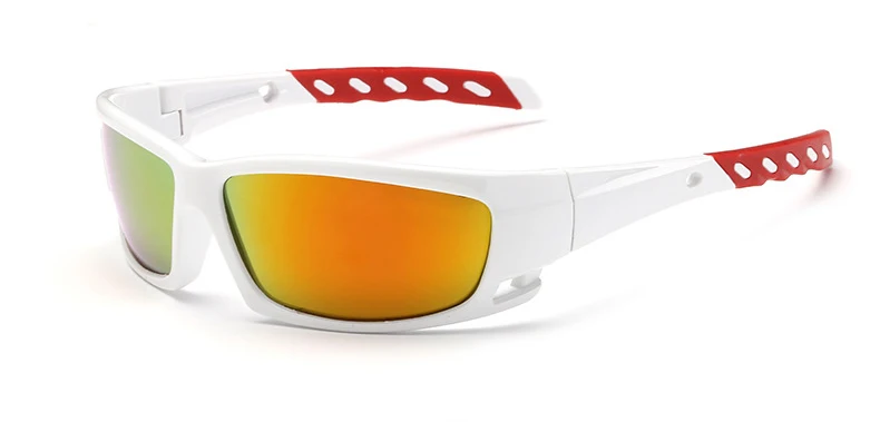 Поляризационные солнцезащитные очки для велоспорта для женщин и мужчин для вождения, пеших прогулок, рыбалки, спорта на открытом воздухе, альпинизма, езды на велосипеде, очки для велосипеда - Цвет: White