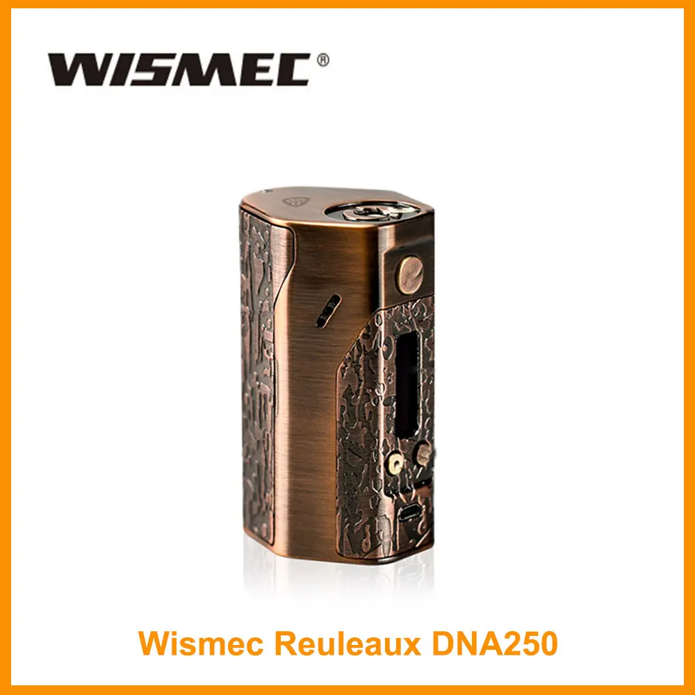 

Free Gift Cylin RTA Tank Original Wismec Reuleaux DNA 250 Box Mod Output Wattage 250W Evolv DNA TC/VW Mod E-Cig