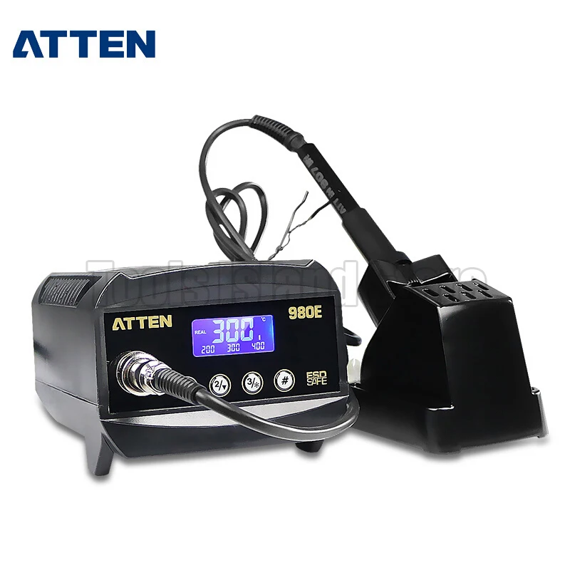 Антистатическая паяльная станция ATTEN AT980E 110 В/220 В 80 Вт без свинца с цифровым