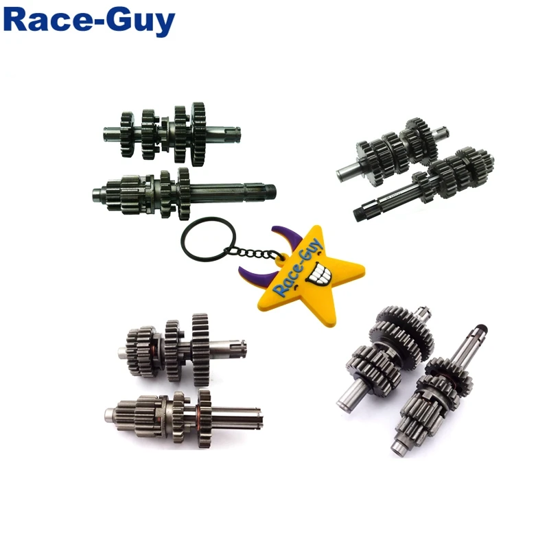 

YX110 125 140 150 160 Transmission Gear Box Main Counter Shaft Parts For Chinese YX 110 125 140 150 160cc Engine Pit Dirt Bike