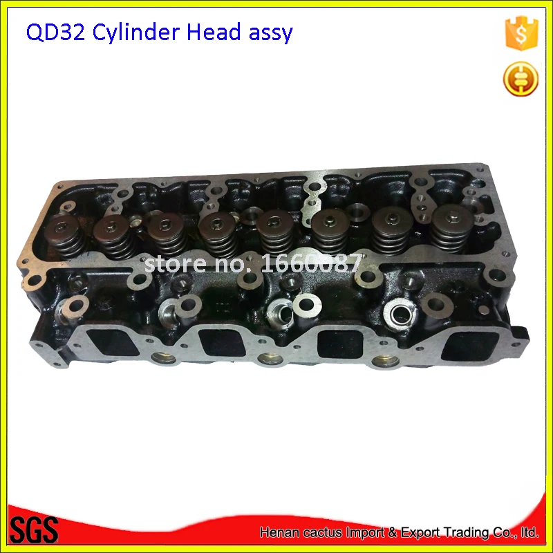 Полный QD32 части головки цилиндра 11039-VH002 11041-6T700 11041-6TT00