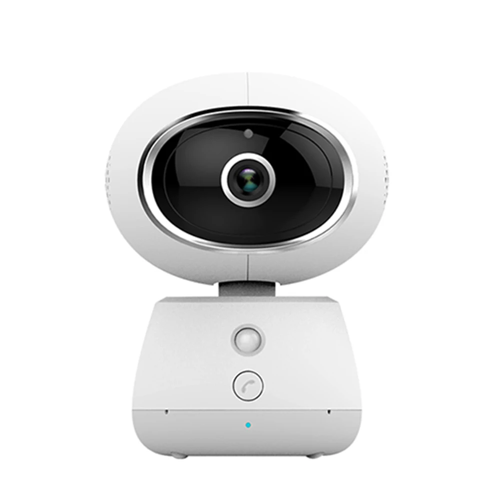 

1080P Security Surveillance Pet One-Button Call Night Vision Monitor Camera Wireless HD Wide Angle Multifunction Desktop WiFi IP