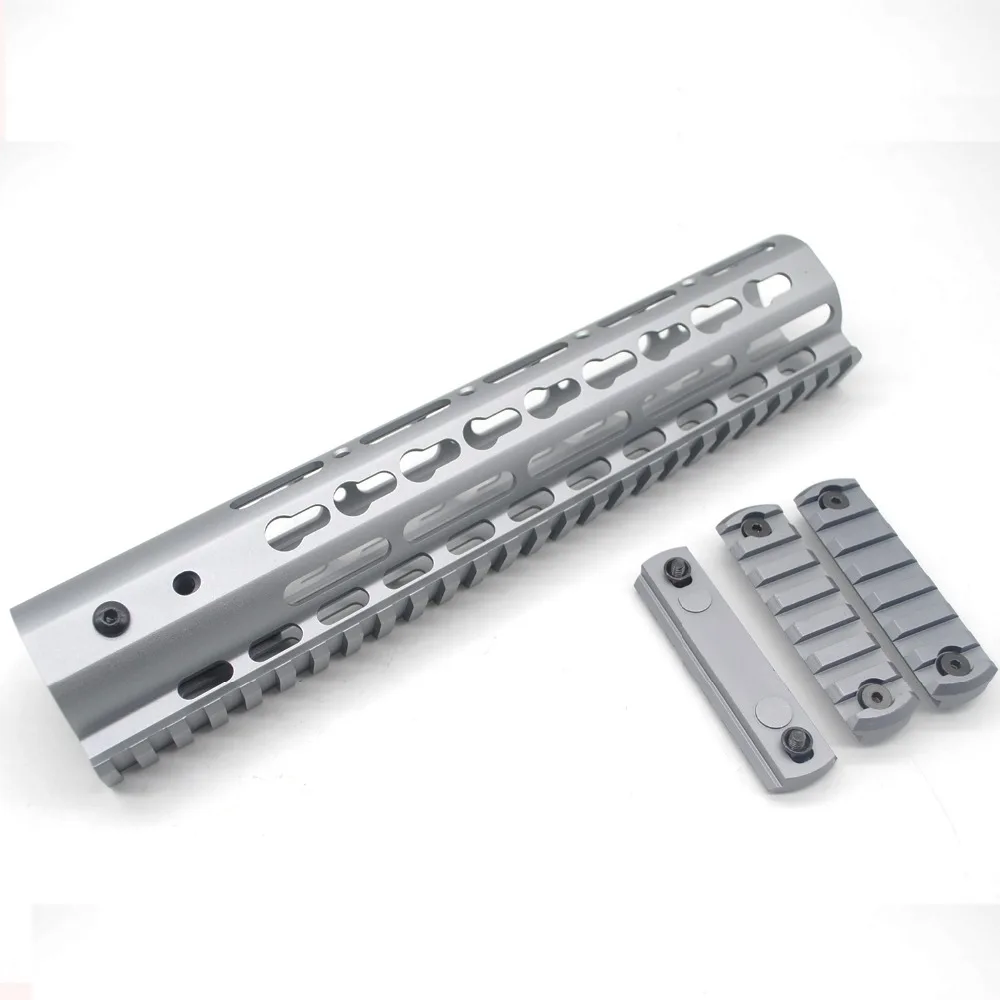 Aplus 7/9/10/12/13,5/15 ''дюймовый Keymod Handguard свободном Пикатинни раздел System_Space серый/анодированный серым цветом