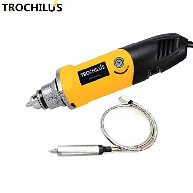 

Trochilus 400W dremel power tool Mini Grinder Rotary Variable speed Engraver angle grinder Handheld mini drill kits