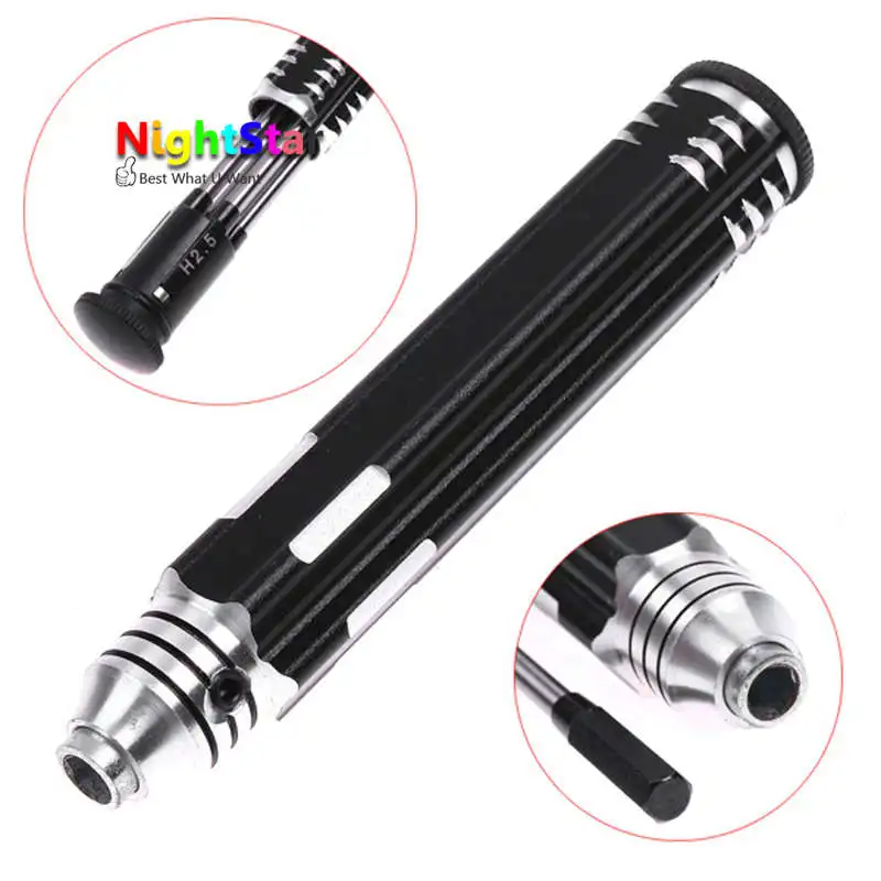 

4 in 1 Hex Driver Screw Hexagon Head Screw Tool Set for RC Helicopter Car Tool