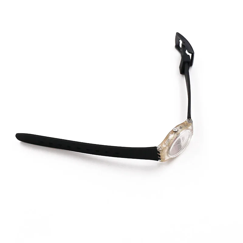 Ремешок силиконовый для часов Swatch 12 мм LW143 LS116 LL115LM141 Модный женский браслет с