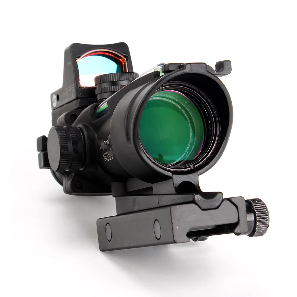 Охотничий прицел ohhunt 4X32 оптика из настоящего волокна треугольник BDC сетка