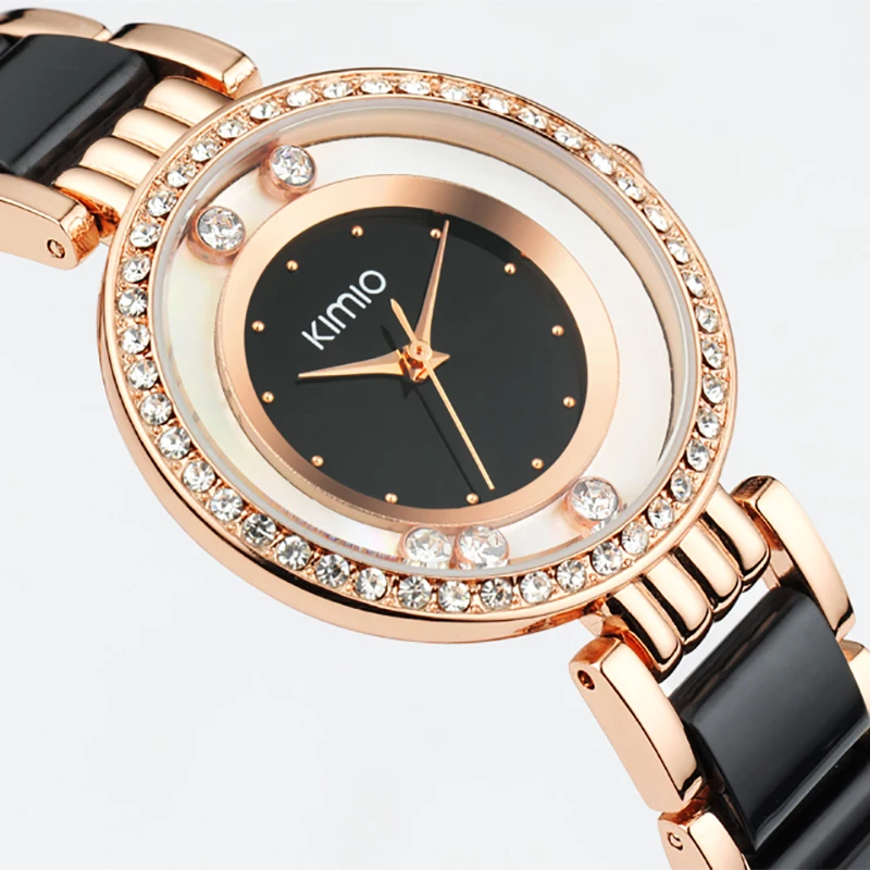 Женские кварцевые часы KIMIO со стразами и стразами|watch brand women|watch ladieswatch ladies |