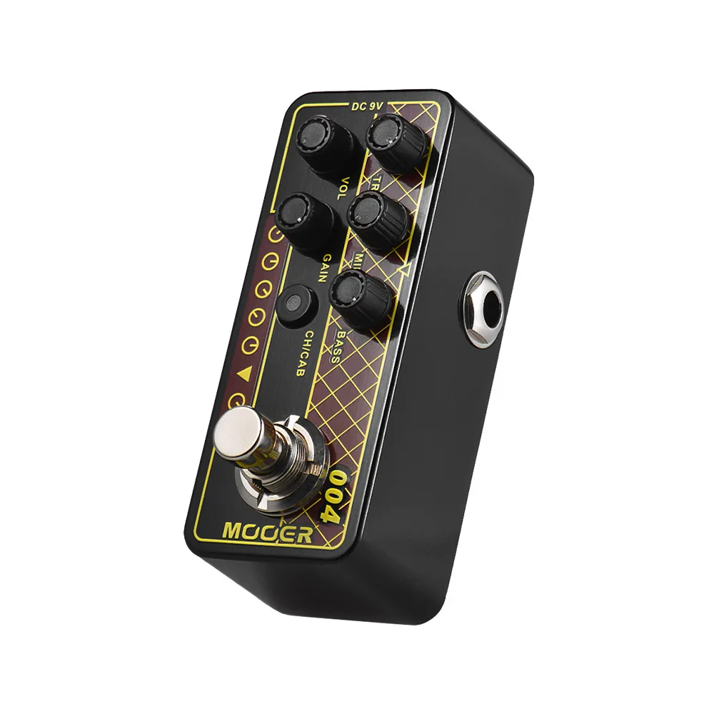 

MOOER MICRO PREAMP Series 004 Day Tripper 60's UK Twang Digital Preamp Preamplifier Guitar Effect Pedal True Bypass