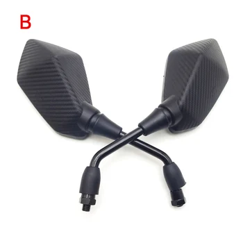 

Universal 10mm Motorcycle Mirror Rearview Scooter Accessories retroviseur moto FOR cb1100 honda msx 125 piaggio mp3 fz6
