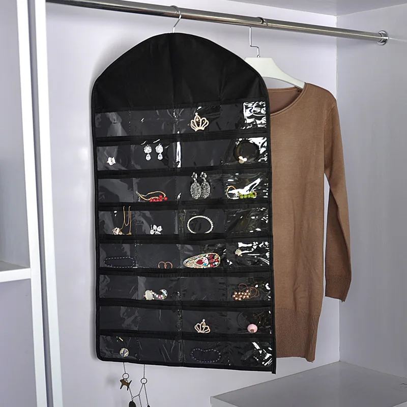 32 Pocket Hanging Closet Accessory Organizer 