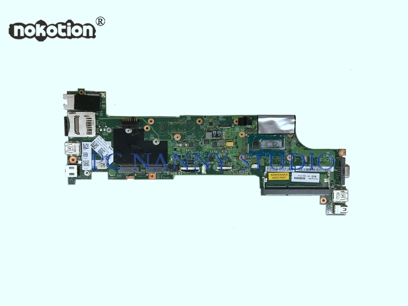 NOKOTION материнская плата FRU 04X3858 для Lenovo ThinkPad X240 12 &quotноутбук Intel Core i5 4200U 1 6 GHz DDR3