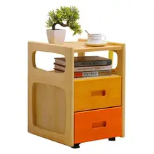 Сплошная деревянная прикроватная тумбочка сосновый маленький шкаф мини-шкаф для хранения детей простой современный шкаф для спальни специальное предложение