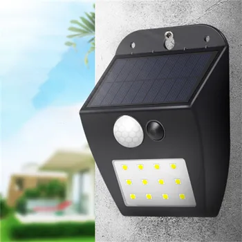 

2020 The Coolest Solar Single Head Body Sensing Wall Light LED Solar Waterproof Body Sensor Light LED Light For Better Life