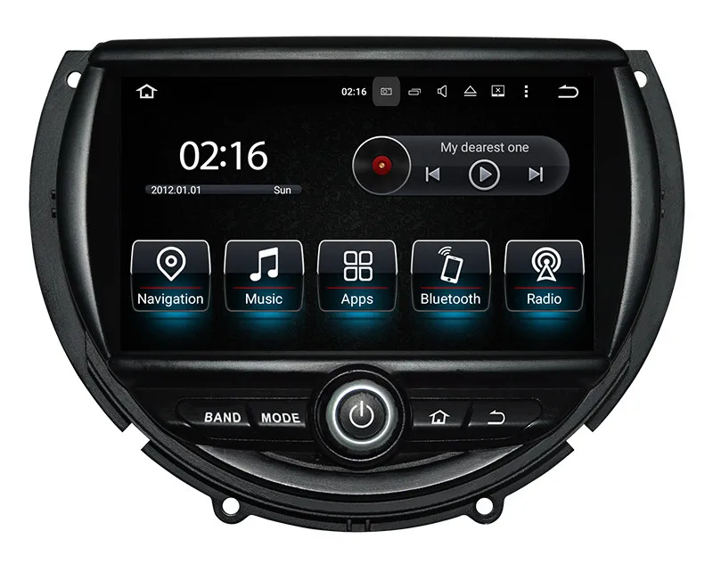Perfect Android 9 4GB RAM Car GPS Navigation DVD player Headunit For MINI Cooper 2014+  multimedia player autostereo radio tape recorder 9