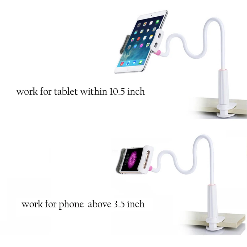 Rotatable Tablet Bracket Stand Big Screen Phone Holder Mount for iPad Tablet PC