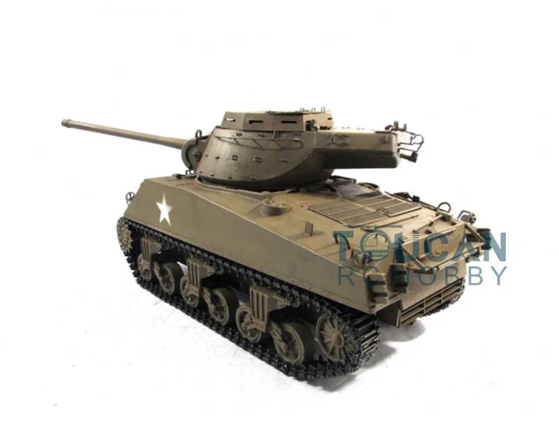 2,4 Ghz Mato 1/16 полностью металлический M36B1 эсминец инфракрасный Recoil RTR радиоуправляемая модель танка 1231 армейский зеленый TH00677